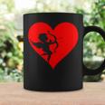 Cupid With Bow And Arrow Fun Love Heart Tassen Geschenkideen