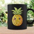 Cute Pineapple Face Kawaii Style Tassen Geschenkideen