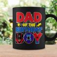 Dad Of The Birthday Boy Matching Spider Family Birthday Coffee Mug Gifts ideas