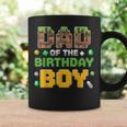 Dad Of The Birthday Boy Video Gamer Pixel Birthday Party Coffee Mug Gifts ideas