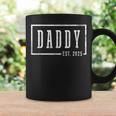 Daddy 2025 Daddy To Be New Daddy Sleek Framed Tassen Geschenkideen