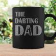 The Darting Dad Dartsport Darter Sprüche Dartboard Tassen Geschenkideen