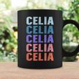 Divertido Regalo Nombre Celia Personalizado Primer Nombre Taza de café Ideas de regalos