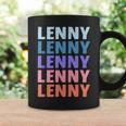 Divertido Regalo Nombre Lenny Personalizado Primer Nombre Taza de café Ideas de regalos