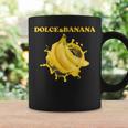 Dolce Et Banana Pétillant Motifs Amusants Et Amusants Tasse Idées cadeaux