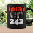 Ebm-Front Electronic Body Music Pro-Frnt-242 Taza de café Ideas de regalos