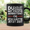 Einmal Mit Profis Arbeiten Baustelle Craftsman Tassen Geschenkideen