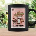 El Abuelo Grilling Grandpa Mexican Bingo Card Coffee Mug Gifts ideas