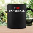 Me Encanta El Dancehall Me Encanta El Dancehall Cuello Taza de café Ideas de regalos