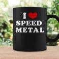 Me Encanta El Speed Metal Me Encanta El Speed Metal Taza de café Ideas de regalos