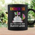 Endlich 30 Jetzt Muss Ich Nur Noch Erwachsen Women's Unicorn Tassen Geschenkideen