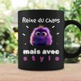 Enfant Humour Reine Du Chaos Cadeau Anniversaire Fille Tasse Idées cadeaux