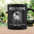 Escalada Zombie Apocalipsis Habilidad Escalador Gracioso Taza de café Ideas de regalos