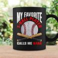 My Favorite T-Ball Player Calls Me Nana Baseball Coffee Mug Gifts ideas