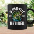 Fisherman Fishing Retirement O-Fish-Ally Retired 2025 Coffee Mug Gifts ideas