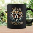 Beagles Dogs Beagles Y Amantes De La Música Rock 1969 Taza de café Ideas de regalos