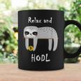 Bitcoin Krypto Sloth Hodl Tassen Geschenkideen