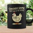 Chicken Game Don't Look At The Chicken Chicken Tassen Geschenkideen