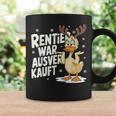 Christmas Elk Saying Reindeer Was Out Sold Out Tassen Geschenkideen