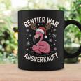 Christmas Flamingo Reindeer Was Out Sold Out Tassen Geschenkideen