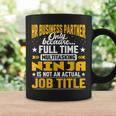 Hr Business Partner Job Title Taza de café Ideas de regalos