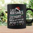 Last Christmas Parody Humour With Christmas Lights Tassen Geschenkideen