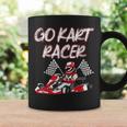 Go Kart Racer Red Kart Racing Kart Tassen Geschenkideen