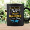 Some Grandads Feed Ducks Awesome Grandads Scuba Dive Graphic Print Coffee Mug Gifts ideas