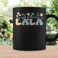 Groovy Lala Grandmother Flowers Lala Grandma Coffee Mug Gifts ideas