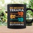 Guitarra Divertido Sólo Necesito Mis Guitarras Guitarrista Taza de café Ideas de regalos