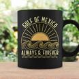 Gulf Of Mexico Always & Forever Vintage Sunset Political Graphic Print Coffee Mug Gifts ideas