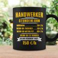 Handwerker Hourly Sale Tassen Geschenkideen