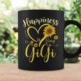 Happiness Is Being A Gigi Sunflower Mother's Day Grandma Coffee Mug Gifts ideas