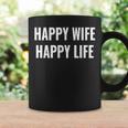 Happy Wife Happy Life Für Gute Ehemänner Tassen Geschenkideen