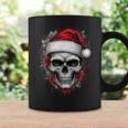 Heavy Xmas Skull With Santa Hat Ugly Hohoho Ho Tassen Geschenkideen