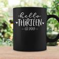 Hello Thirn Est 2012 13Th Birthday Girl 13-Year-Old Coffee Mug Gifts ideas