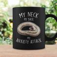 Hognose Snake My Neck My Back Cute Pet Reptile Lover Graphic Print Coffee Mug Gifts ideas