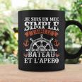 Humour Bateau Capitaine Marin Bateaux Bateau Tasse Idées cadeaux
