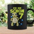 Ich Bin Schon 7 Years Boy Girl Birthday Turtle Tassen Geschenkideen