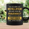 Installateur Kein Frauenarzt Slogan Plumber Tassen Geschenkideen