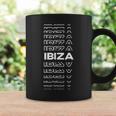 Isla Minimalista España Modern Ibiza Taza de café Ideas de regalos