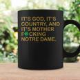 It’S God It’S Country And It’S Mother Fcking Notre Dame Coffee Mug Gifts ideas