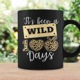 It's Been A Wild 100 Days Happy 100Th Day Of School Leopard Coffee Mug Gifts ideas