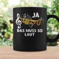 Ja Das Muss So Laut Trumpete Music Tassen Geschenkideen