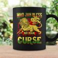 Who Jah Bless No Man Curse Reggae Lover Rasta Tassen Geschenkideen