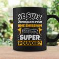 Journaliste Pour Une Émission Drôle Cadeau Quel Es Ton Super Tasse Idées cadeaux