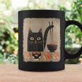 Kawaii Cat Eating Sushi Japanese Anime Cute Sushi Cat Girls Coffee Mug Gifts ideas