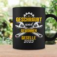 Kfz Mechatroniker Bestanden Gesellenprüfung Geselle 2025 Tassen Geschenkideen