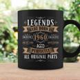 Legends Born In 1960 64Th Birthday 64 Years Old Bday Men Coffee Mug Gifts ideas