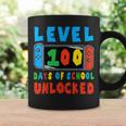 Level 100 Days Of School Unlocked 100 Days Of School Gamer Coffee Mug Gifts ideas